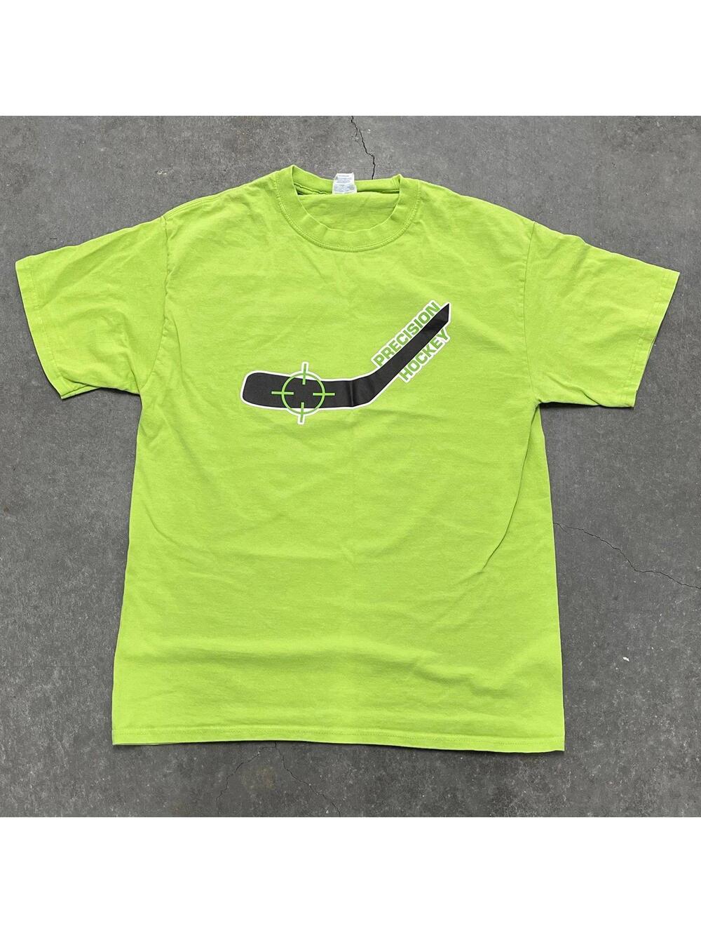 Port & Company Precision Hockey Logo T Shirt